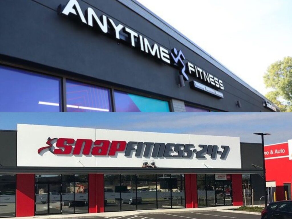 Snap Fitness vs Anytime Fitness: Which 24/7 Gym is Right for You? 1 Snap Fitness vs Anytime Fitness infographic comparison