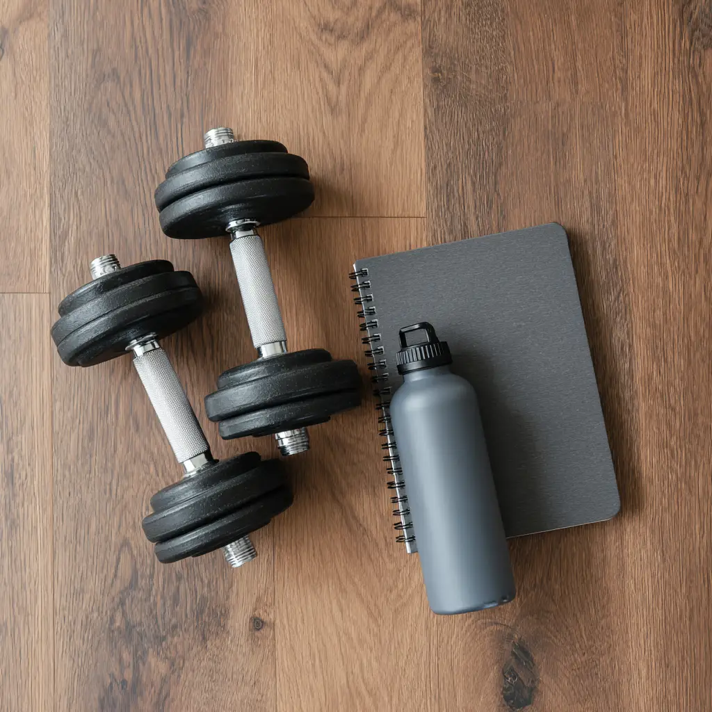 Beginner dumbbell workout plan at home essentials