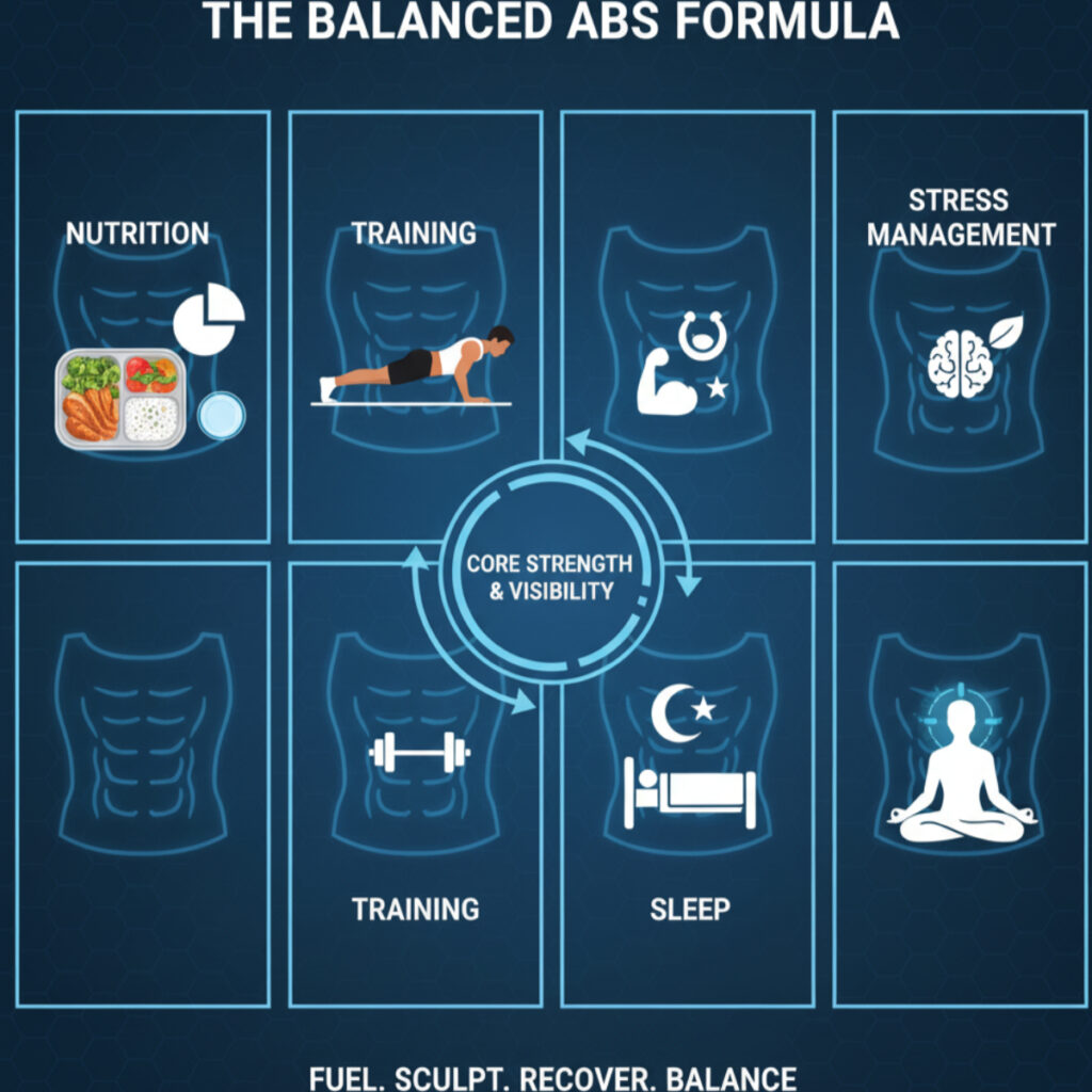 Healthy Six-Pack Goals: How to Get Abs Safely and Sustain Results 1 balanced approach to healthy six-pack goals