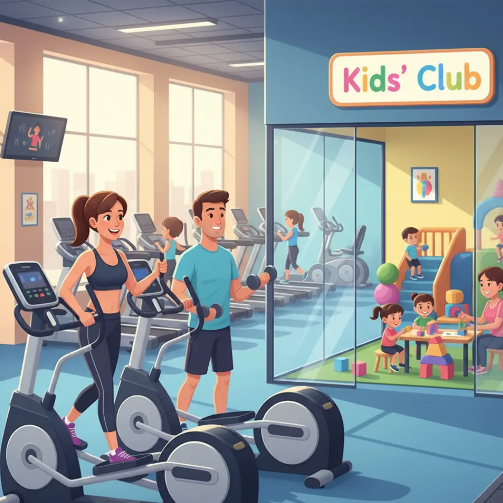 Family-friendly gyms at YMCA and Lifetime Fitness