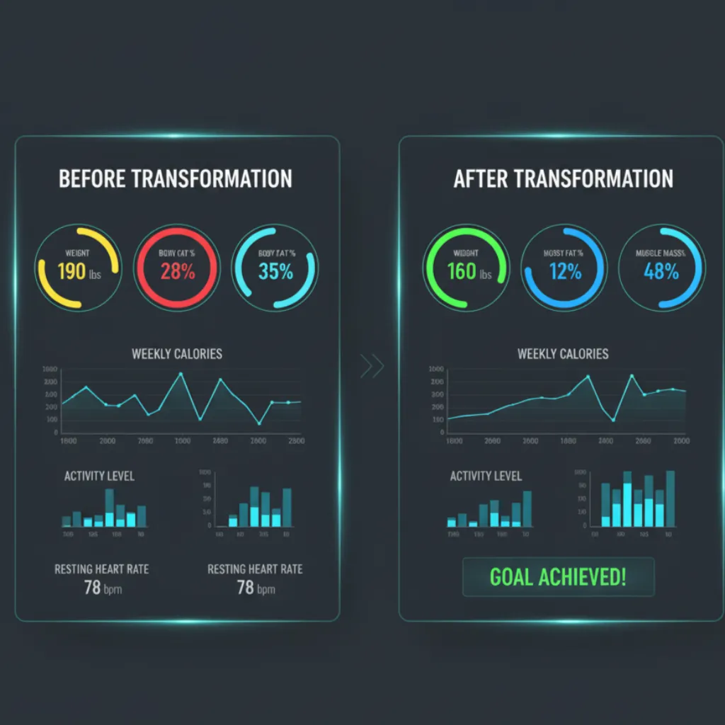 Data Backed Fitness Transformations 1