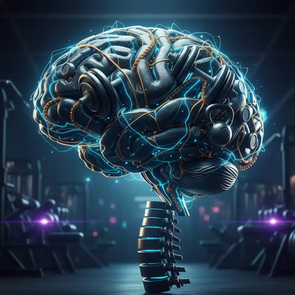 Mindset Behind Transformations: The Real Psychology of Fitness Success 1 mental health and fitness brain concept